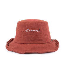 Embroidery lovely carton Children bucket hats for sale